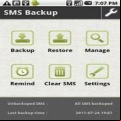 Sauvegarde Restauration SMS