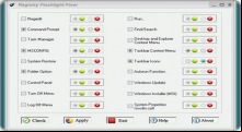 Registry Flashlight Fixer