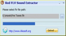 Xed FLV Sound Extractor