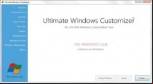 Ultimate Windows Customizer
