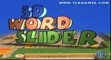 3D Word Slider