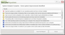 Webroot System Analyzer