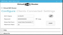 Virtual WiFi Router