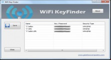 Wifi Key Finder