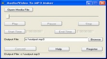 Audio/Video To MP3 Maker
