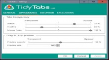 TidyTabs