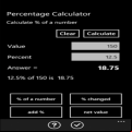 Percentage Calculator